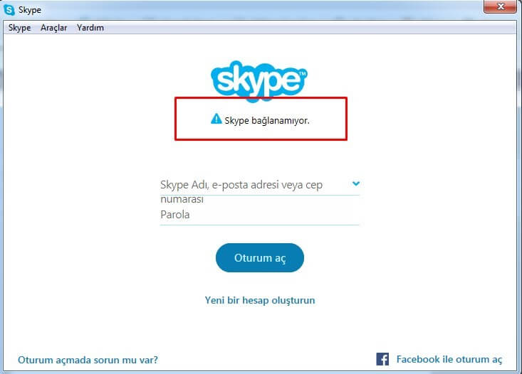 Skype bağlanamıyor Skype Bağlanamıyor Problemi Çözümü Skype Bağlanamıyor Problemi Çözümü skype baglanamiyor
