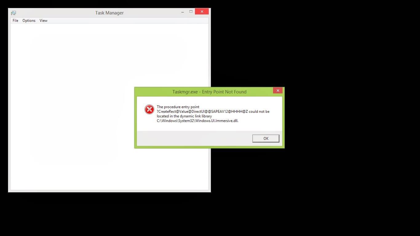 Taskmgr.exe Hatası Çözüm Yolu